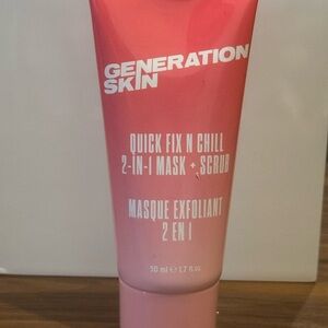 Generation Skin Quick Fix N Chill 2-in-1 Mask + Scrub  ❤️ New